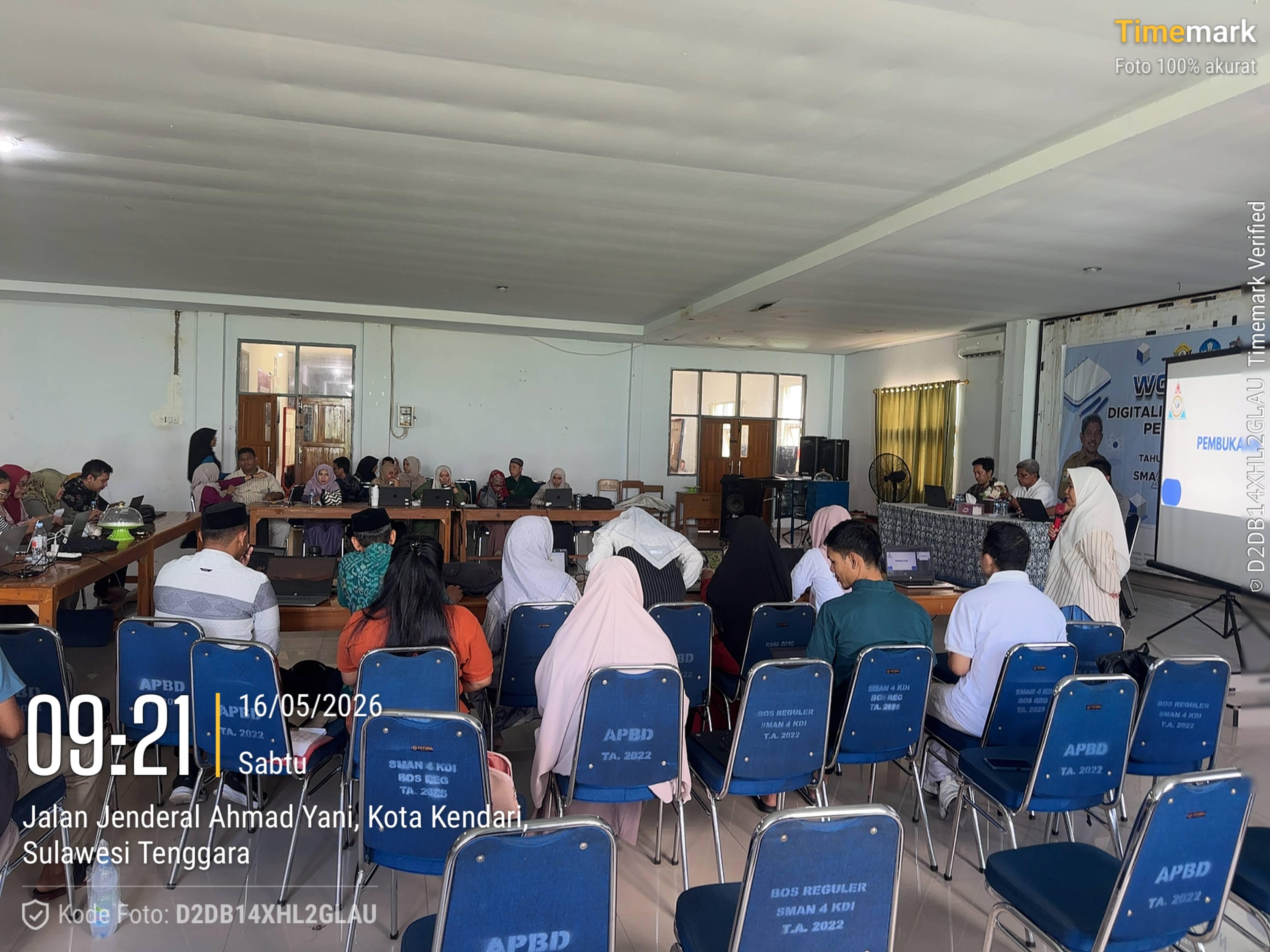WORKSHOP DIGITALISASI ADMINISTRASI PEMBELAJARAN