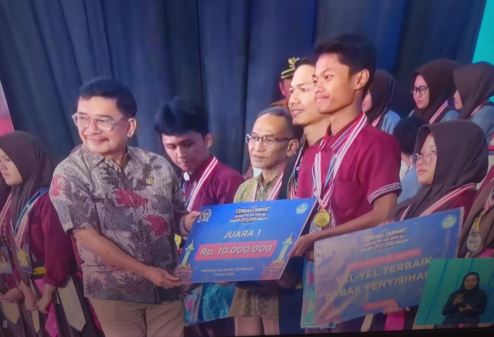 Lomba Cerdas Cermat Empat PilarMPR RI 2026 Prov Sultra